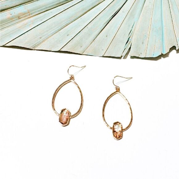 Anthropologie Jewelry - Crystal drop earrings S637
